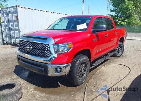 2021 Toyota Tundra Sr5 из США, поврежденный, VIN 5TFDY5F12MX977368